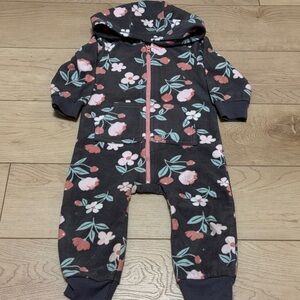 Carter's Gray and Pink Baby Outfit